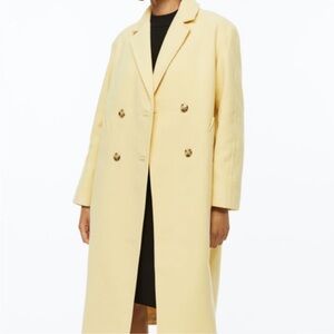 H&M DOUBLE-BREASTED COAT